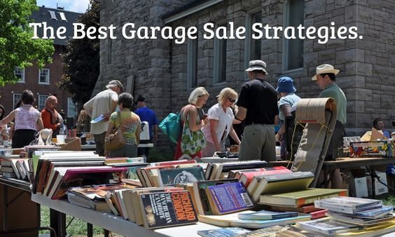 Eliminate Clutter with these 7 Garage Sale Tips