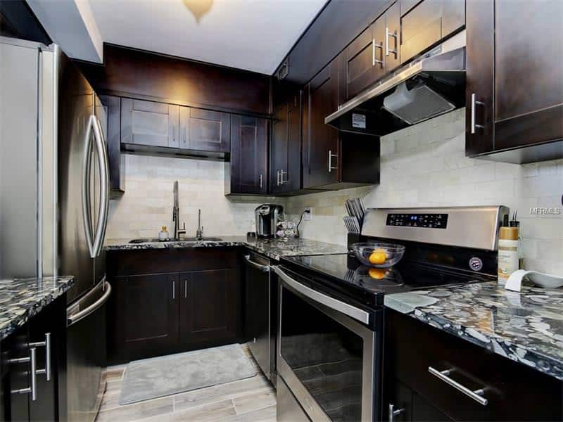 kitchen 31 ISLAND WAY 1006 CLEARWATER BEACH FL 33767