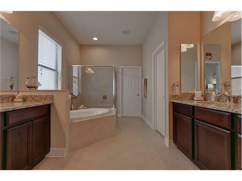 Master bath 7138 PEREGRINA LOOP WESLEY CHAPEL FL 33545