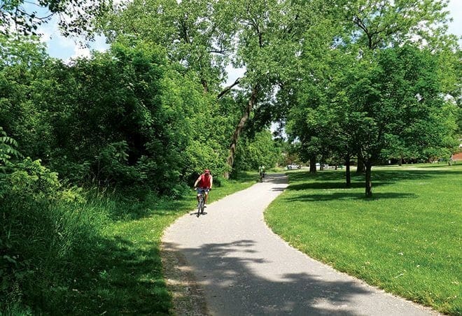 Walking trails surpass golf courses